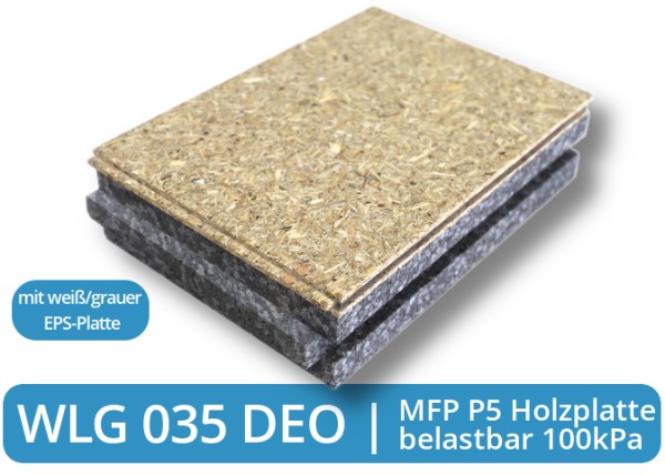 EPS Dachboden Dämmelement MFP 035 DEO 100kPa belastbar